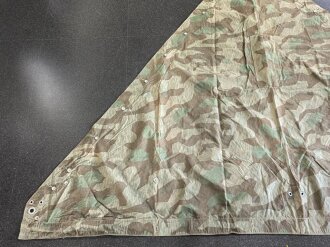 Zeltbahn 31 Wehrmacht, getragenes Stück in gutem...