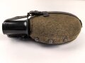 Feldflasche Wehrmacht, Ausführung 1 Liter. Flasche und Bezug gestempelt CFL42