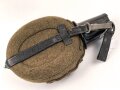 Feldflasche Wehrmacht, Ausführung 1 Liter. Flasche und Bezug gestempelt CFL42