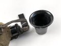 Feldflasche Wehrmacht, Ausführung 1 Liter. Flasche und Bezug gestempelt CFL42