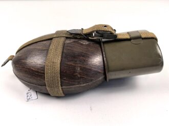 Feldflasche Wehrmacht, Tropenausführung, datiert 1943