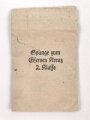 Tüte zur " Spange zum Eisernen Kreuz 2. Klasse" Neuzeitliche Sammleranfertigung