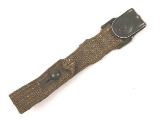 Kurzer Riemen für eine Gasmaskendose der Wehrmacht