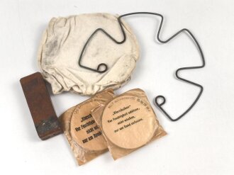 Zubehör für eine Gasmaskendose Wehrmacht
