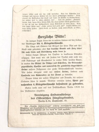 "Deutscher Soldatenfreund" über DIN A5, 16 Seiten