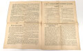 1. Weltkrieg "Feldzeitung - Die Mauer" Nummer 4 vom 30. Juni 1917, gefaltet