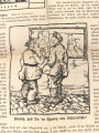 1. Weltkrieg "Feldzeitung - Die Mauer" Nummer 4 vom 30. Juni 1917, gefaltet