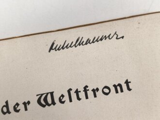 "Bilder von der Westfront - Württ. Res. inf. Regt 247", datiert Juli 1917, 64 Seiten, über DIN A5