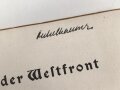 "Bilder von der Westfront - Württ. Res. inf. Regt 247", datiert Juli 1917, 64 Seiten, über DIN A5