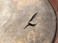 Antike Marschtrommel. Durchmesser etwa 39cm, Originallack, ungereinigt.