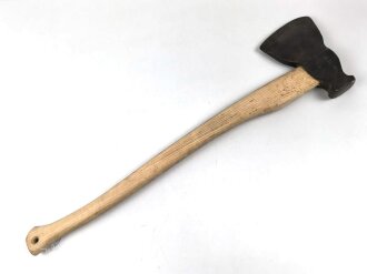 Kaiserreich, schwere Axt, Kammerstück des Infanterie Regiment 112, neuzeitlicher Stiel ergänzt