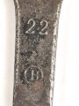Maulschlüssel Kriegsmarine, markiert Adler über M und " M.Spr. 2a" Gesamtlänge etwa 19,5cm