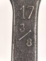 Maulschlüssel markiert "BSW" Gesamtlänge etwa 19cm