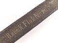 1.Weltkrieg, Maulschlüssel für "8,8cm K. Flak"  8,8-cmKraftzugflak L/45