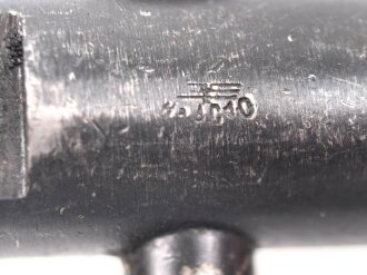 Hülsenentferner 34 für MG34 der Wehrmacht. Original brüniert, sehr guter Zustand