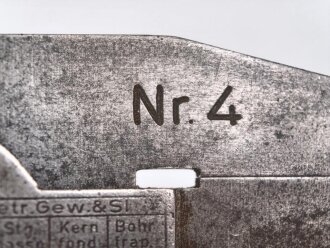 Schieblehre , sehr ähnlich der Mauser Lehre, so sicherlich auch in Rüstungsbetrieben und ähnlichem im Einsatz