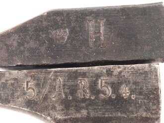 Feststellzange , Kammerstück des Artillerie Regiment 5, Reichswehrabnahme. Gesamtlänge etwa 17,5cm