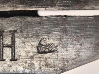 Feststellzange , Kammerstück des Artillerie Regiment 5, Reichswehrabnahme. Gesamtlänge etwa 17,5cm