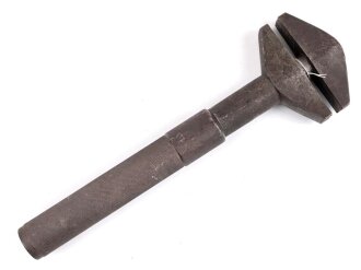 Gewaltige Feststellzange Wehrmacht. Markiert " H39" sowie WaA. Gesamtlänge etwa 37cm