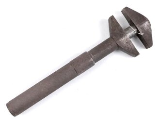 Gewaltige Feststellzange Wehrmacht. Markiert " H39" sowie WaA. Gesamtlänge etwa 37cm