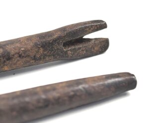 Beißzange Wehrmacht, Markiert "Hau 42" Gesamtlänge etwa 23,5cm