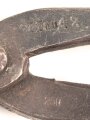 Beißzange Wehrmacht, Markiert "Hau 42" Gesamtlänge etwa 23,5cm