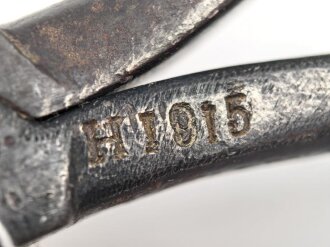 1.Weltkrieg, Drahtzange markiert H1915" Gesamtlänge etwa 14,5cm