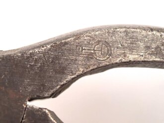 Spezialzange Wehrmacht, Kammerstück "B.130". Gesamtlänge etwa 21cm