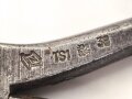 Tschechoslowakei, Zange datiert 1938 mit tschechischer Abnahme. Sicherlich von der Wehrmacht vereinnahmt und weitergeführt. Gesamtlänge etwa 18,5cm