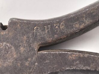 Zange Wehrmacht, markiert " H36" Gesamtlänge 18,5cm