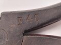 Zange Wehrmacht, markiert " F40 " Gesamtlänge etwa 18cm