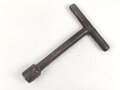 Spezialwerkzeug für Vierkantenbolzen Wehrmacht. Markiert "H1944" Gesamtlänge etwa 13cm