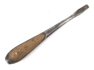 Schraubendreher Wehrmacht , WaA gestempelt, Gesamtlänge etwa 14,5cm
