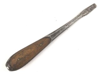 Schraubendreher Wehrmacht , WaA gestempelt, Gesamtlänge etwa 14,5cm