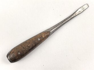 Schraubendreher Wehrmacht , Hersteller owx45, Gesamtlänge etwa 20cm