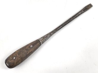 Schraubendreher Wehrmacht? keine Markierungen, Gesamtlänge etwa 27,5cm