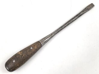 Schraubendreher Wehrmacht? keine Markierungen, Gesamtlänge etwa 27,5cm