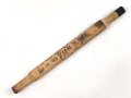 Lahre für 15 cm Granaten der Wehrmacht. Holz, Gesamtlänge etwa 13cm