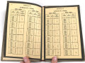 "Anhang zur Batterieführertafel für die Feldkanone 16 mit Kanonengranaten 16" datiert 1918, 15 Seiten, über DIN A6