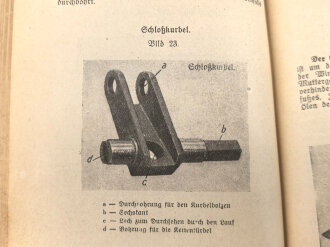 Reichswehr, Der Infanterist - Handbuch für Selbstunterricht und Ausbildung des jungen Frontsoldaten der Infanterie, datiert 1925