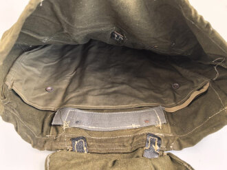 Rucksack Wehrmacht, Nicht verausgabtes Stück aus altem Lagerbestand. Keine Herrstellermarkierungen.