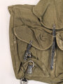 Rucksack Wehrmacht, Nicht verausgabtes Stück aus altem Lagerbestand. Keine Herrstellermarkierungen.