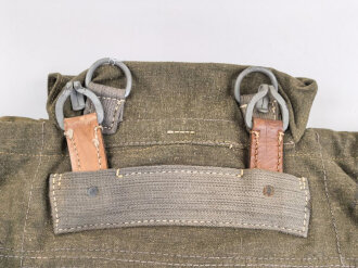 Rucksack Wehrmacht, Nicht verausgabtes Stück aus altem Lagerbestand. Keine Herrstellermarkierungen.