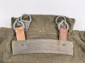 Rucksack Wehrmacht, Nicht verausgabtes Stück aus altem Lagerbestand. Keine Herrstellermarkierungen.