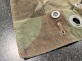 Zeltbahn 31 Wehrmacht. Getragenes Stück mit Farbflecken
