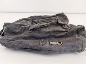 Luftwaffe. Rucksack in Tropenausführung, datiert 1941. Ungereinigtes Stück in gutem Gesamtzustand.