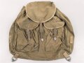 Wehrmacht Heer, Rucksack in Tropenausführung. Hersteller Wirtschaftsamt Litzmannstadt. Leicht getragenes Stück