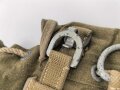 Wehrmacht Heer, Rucksack in Tropenausführung. Hersteller Wirtschaftsamt Litzmannstadt. Leicht getragenes Stück