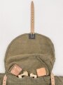 Rucksack Wehrmacht, Nicht verausgabtes Stück aus altem Lagerbestand. Keine Herrstellermarkierungen.