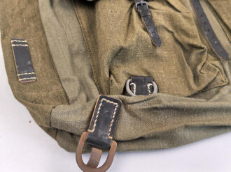 Rucksack Wehrmacht, Nicht verausgabtes Stück aus altem Lagerbestand. Hersteller cwt 1942